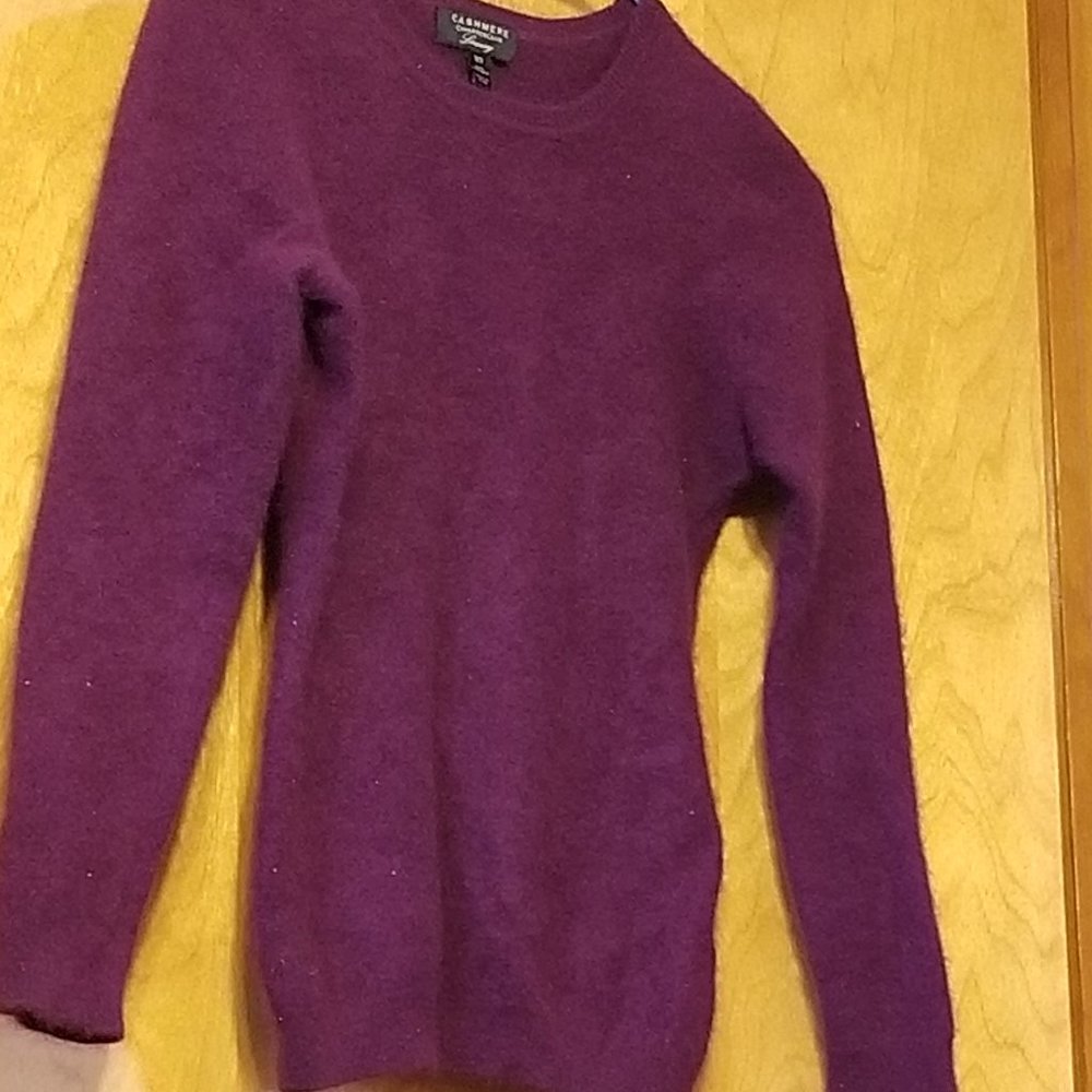 COPY - COPY - Burgundy Cashmere Sweater
